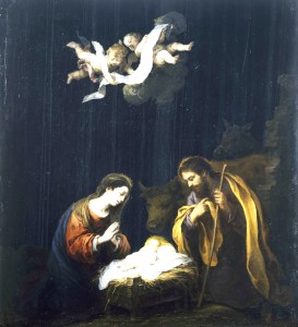The Nativity, Bartolomé Estaban Murillo, (1617-1682)