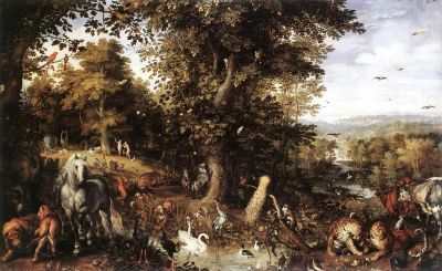 Garden of Eden, Jan Brueghel, 1612