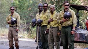 Hotshot Firefighters Pausing to Honor Fallen Firefighters Okanagan Co. WA ABC TV, August 19, 2015 