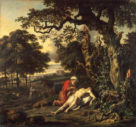 Jan Wijnants, Parable of the Good Samaritan, 1670