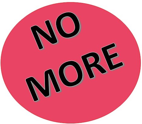 NO MORE