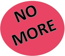 NO MORE